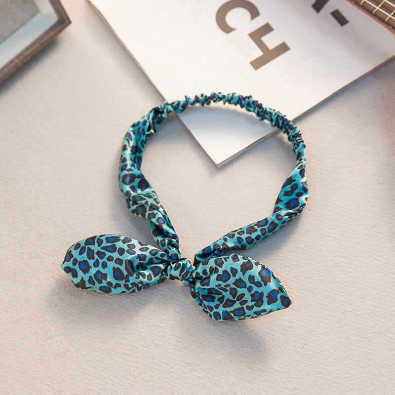 Big bow tie bunny ears headband