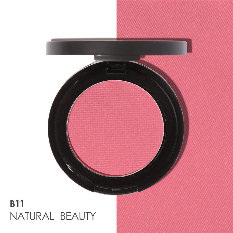 Blush Plate Genuine Nude Makeup Brighten The Complexion High-Gloss Powder Cake Skin-Friendly Cheap Rouge Female