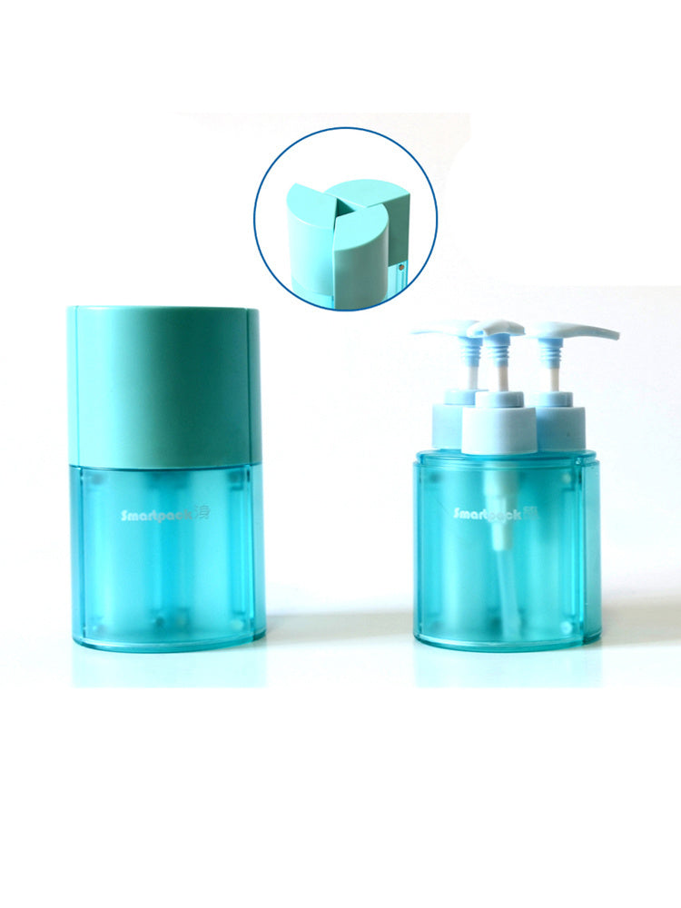 Cosmetics Sub-bottling, Portable Three-in-one Set Bottle Of Shampoo, Shower Gel