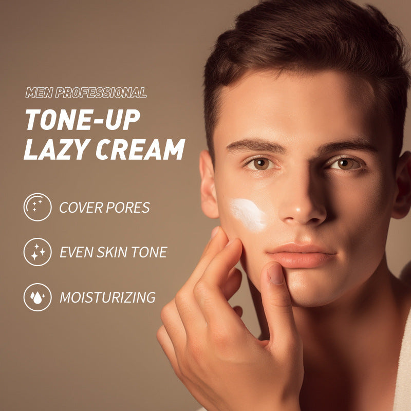 Men's Lazy No Makeup Cream English Packaging Skin Care Products