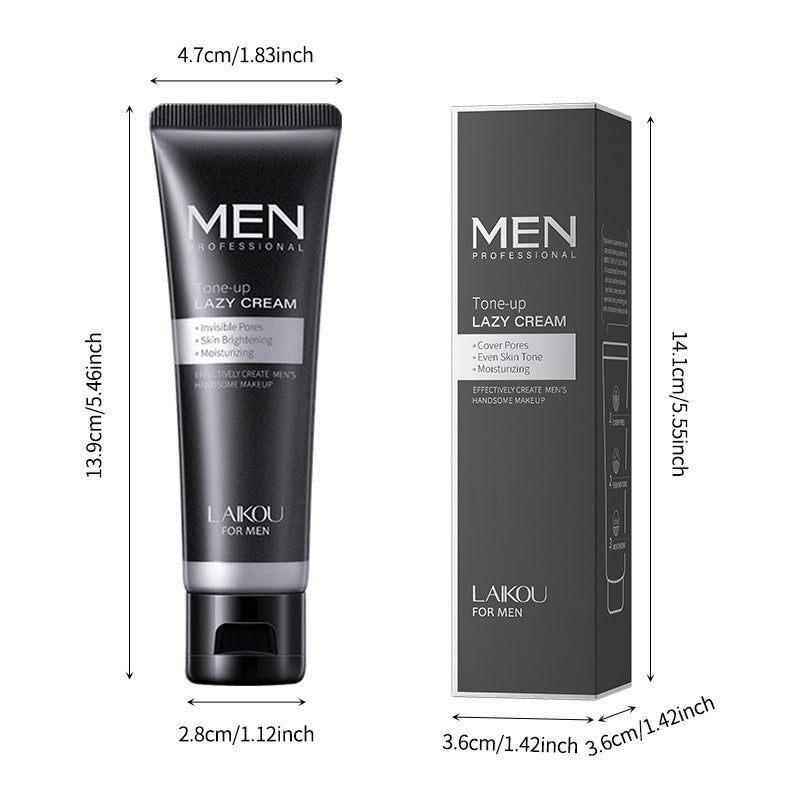 Men's Lazy No Makeup Cream English Packaging Skin Care Products