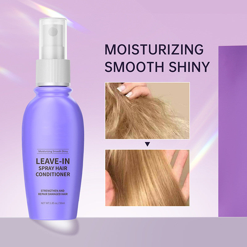 No Steam Leave-In Conditioning Oil Spray Smoothing And Repair