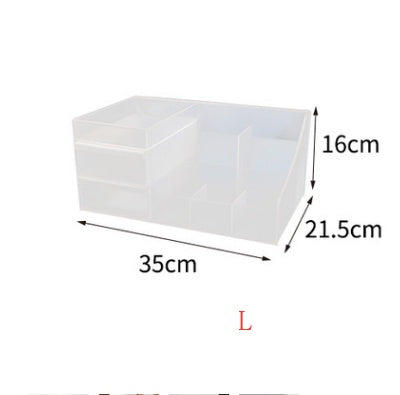 Storage Box Drawer Large Plastic Dressing Table Jewelry Box Storage Box