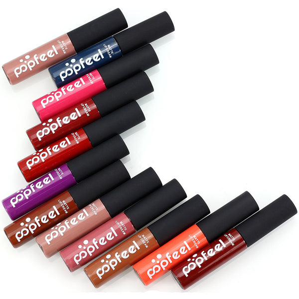 Wholesale Cosmetics Matte Liquid Lip Gloss Lip Gloss Nude Orange Makeup