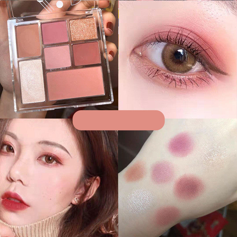 Pearly Matte Makeup Ins Eye Shadow Cosmetics