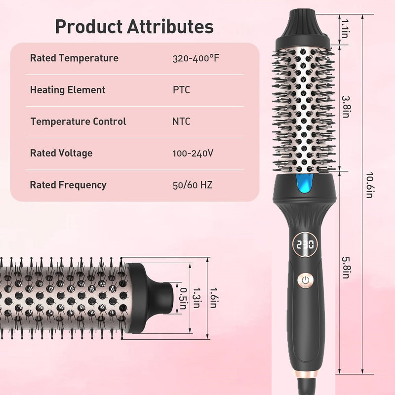 New Hair Perm Hair Curler Hair Straightener And Curler Dual-use Large Roll Inner Curl Bangs