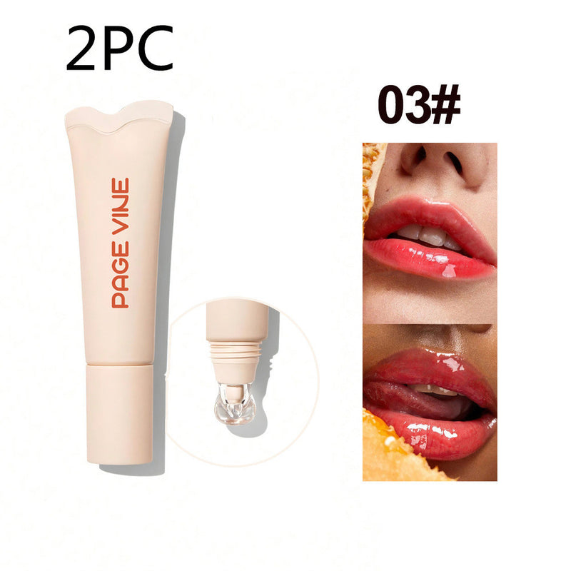 4-color Brightening Lip Balm Moisturizing Exfoliating  Women Cosmetics