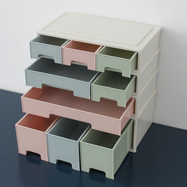 Table Jewelry Cosmetics Desktop Storage Box Drawer Type