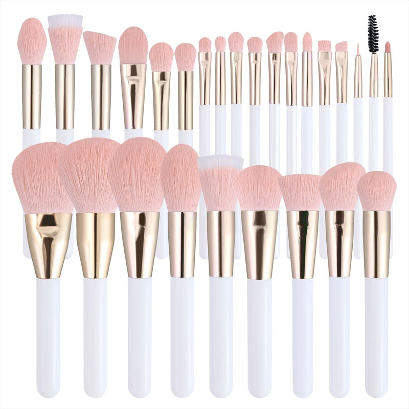 30 PCs Makeup Brush Set Soft Hair Eye Shadow Blush Face Powder Full Set