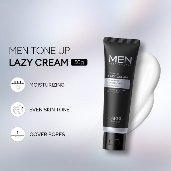 Men's Lazy No Makeup Cream English Packaging Skin Care Products