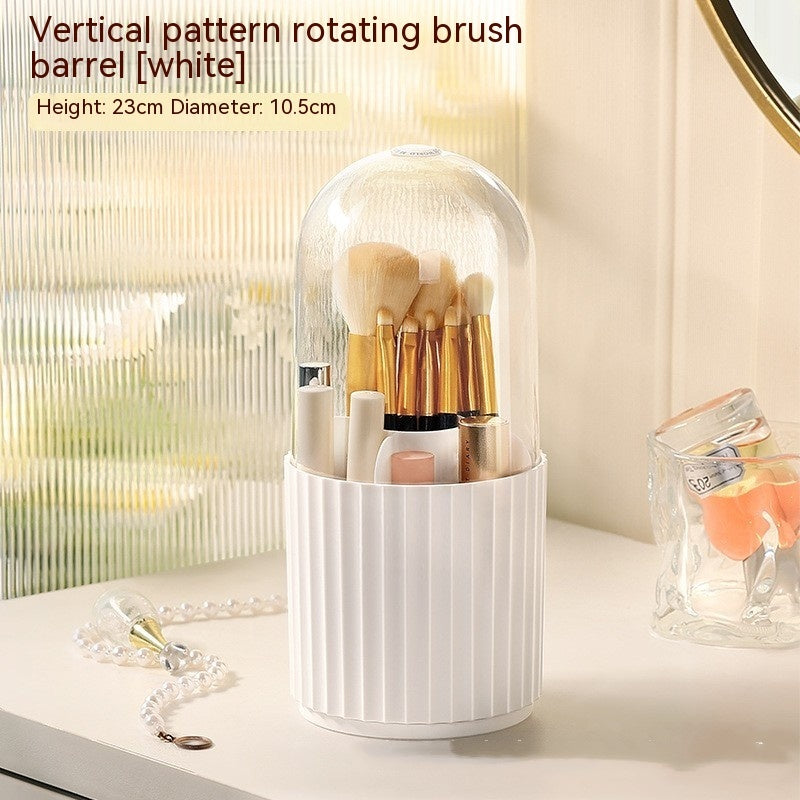 Cosmetics Storage Box Rotating Dust-proof Storage Rack