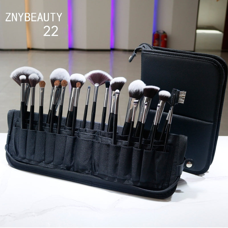 30 PCs Makeup Brush Set Soft Hair Eye Shadow Blush Face Powder Full Set