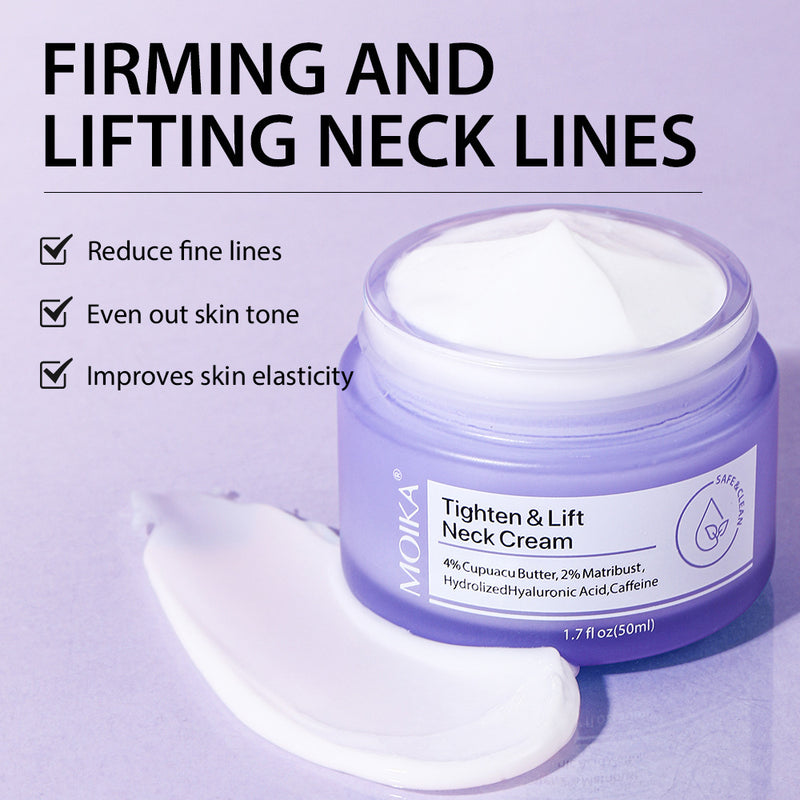 Neck Wrinkle Removal Cream Tightening Firming Fade Fine Lines Anti-Aging Necklines Lifting Shaping Beauty Neck Cream