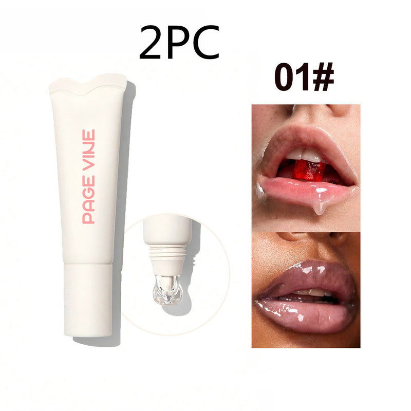 4-color Brightening Lip Balm Moisturizing Exfoliating  Women Cosmetics