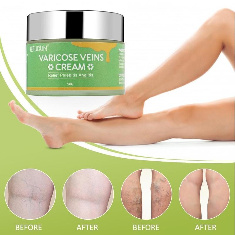 Vein Cream Red Blood Streaks Repair Bruises Bulge Relief Pain Safflower Skin care