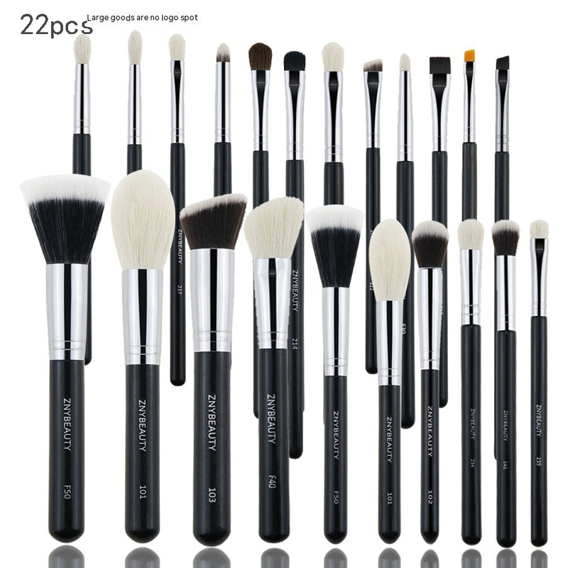 30 PCs Makeup Brush Set Soft Hair Eye Shadow Blush Face Powder Full Set